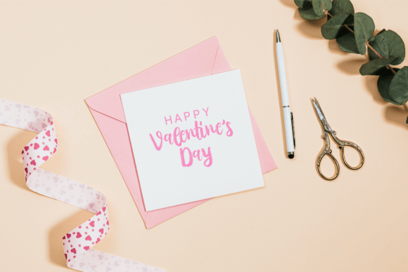 Download Happy Valentines Day Modern Calligraphy - Happy Collection